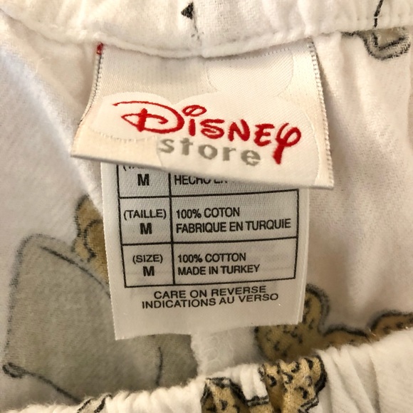 Mickey Mouse disney flannel breakfast pajama pj set size medium - Picture 5 of 8